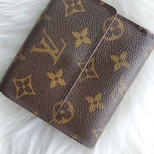 Louis Vuitton Monogram short bifold wallet